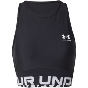 Under Armour - Heatgear - Mouwloos T-shirt - Zwart - Gebreid
