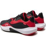 Under Armour - De Lockdown 7 Low Sneakers - Rood - Synthetisch