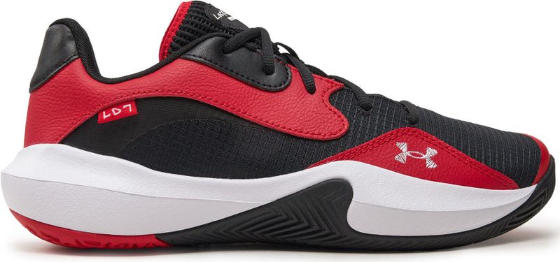 Under Armour - De Lockdown 7 Low Sneakers - Rood - Synthetisch
