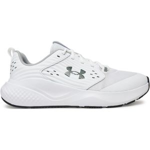 Under Armour - Ua Charged Commit TR 4 - Sneakers - Wit - Mod Grey - Forest Green