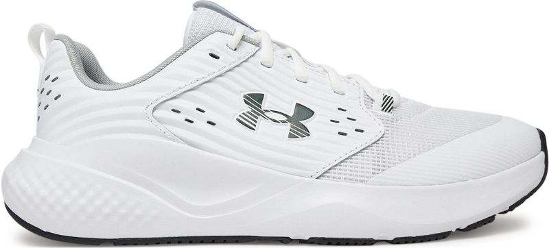 Under Armour - Ua Charged Commit TR 4 - Sneakers - Wit - Mod Grey - Forest Green