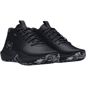 Under Armour Lockdown 7 Basketballschuhe 103 - white/white/metallic silver 41 für Herren, schwarz, Gr. 50 ½ EU