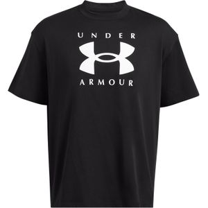 Under Armour - Grafisch T-Shirt - Zwart - Katoenmix