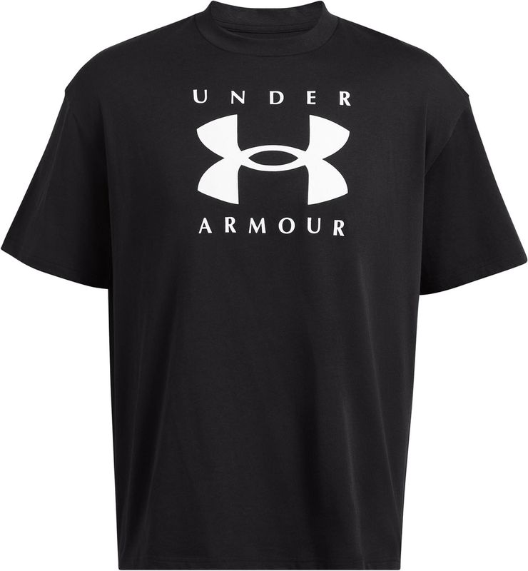 Under Armour - Grafisch T-Shirt - Zwart - Katoenmix