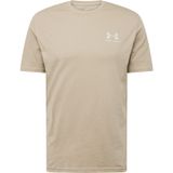 Under Armour UA M SPORTSTYLE LC Short Sleeve Heren Sportshirt - Taupe