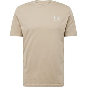 Under Armour UA M SPORTSTYLE LC Short Sleeve Heren Sportshirt - Taupe