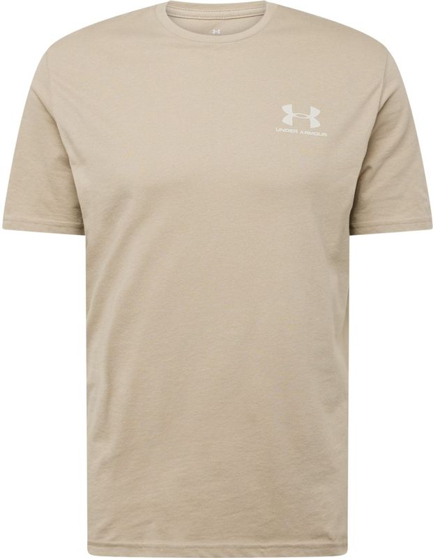 Under Armour UA M SPORTSTYLE LC Short Sleeve Heren Sportshirt - Taupe