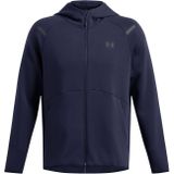 Under Armour - Unstoppable Fleece Vest - Donkerblauw - Zwart