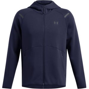 Under Armour - Unstoppable Fleece Vest - Donkerblauw - Zwart