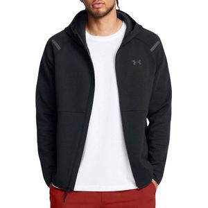 Under Armour Fleece Vest Full-Zip - Zwart en Donkergrijs