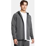 Under Armour - Unstoppable Fleece Vest - Donkergrijs - Zwart