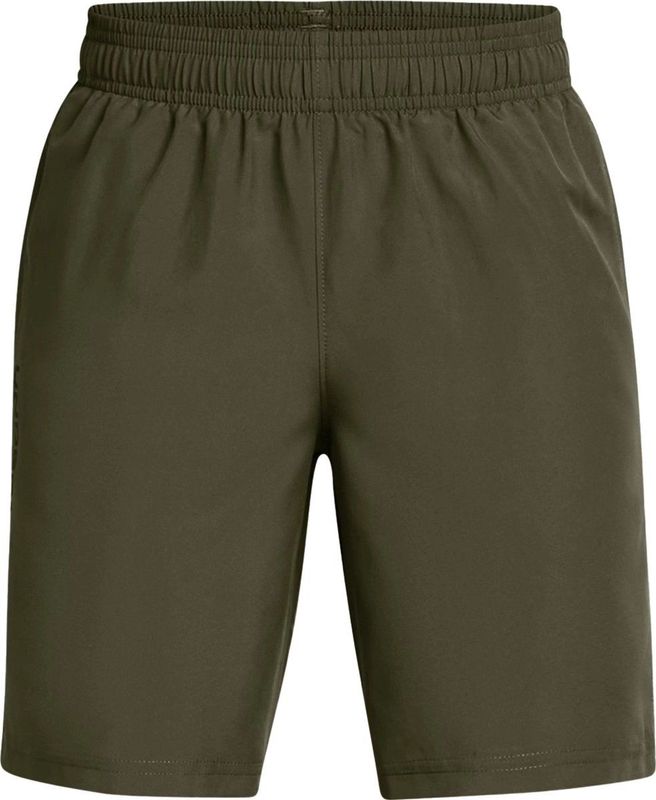 Under Armour UA Tech Woven Wordmark Short Jongens Sportbroek - Groen