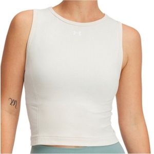 Under Armour - Vanish Seamless - Mouwloos T-shirt - Wit - Dames