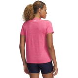 Under Armour - Tech Short Sleeve Crew T-shirt - Dames - Zwart - 100% Polyester