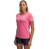 Under Armour - Tech Short Sleeve Crew T-shirt - Dames - Zwart - 100% Polyester