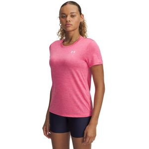 Under Armour - Tech Short Sleeve Crew T-shirt - Dames - Zwart - Polyester