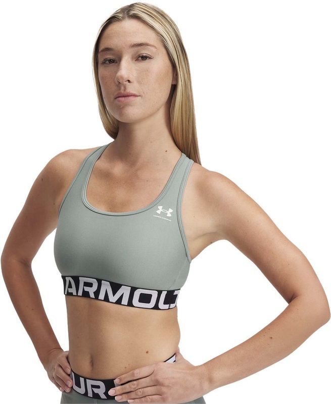 Under Armour - HeatGear - Vrouwenbeha - Strategische Ondersteuning - Racerback