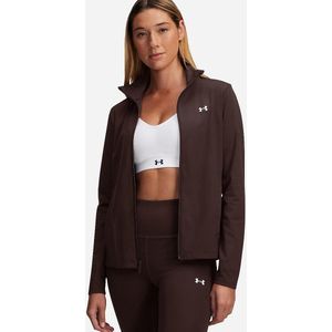 Under Armour UA Motion Full Zip Top - Brown- Dames, Brown