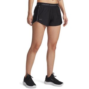 Under Armour - Tech Play Up Shorts - Zwart - Polyester