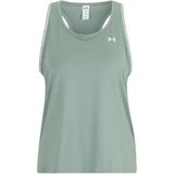 UNDER ARMOUR - tech knockout tank-grn - Training singlet dames - Groen