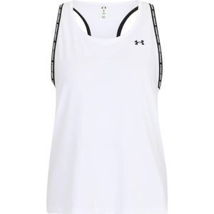Under Armour - Tech Knockout - Mouwloos T-shirt - Fire/Wit