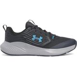 Under Armour - Charged Commit TR 4 - Sportschoenen - Donkergrijs - Leer
