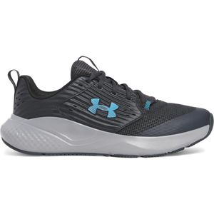 Under Armour - Charged Commit TR 4 - Sportschoenen - Donkergrijs - Leer