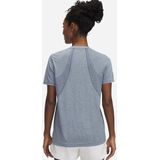 Under Armour - Vanish Seamless Loose S/S - Sportshirt - Grijs