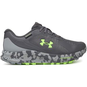 Under Armour Bandit Trail 3 Laufschuhe Herren 001 - black/castlerock/white 42 für Herren, grau, Gr. 46 EU