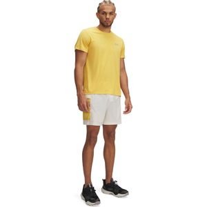 UNDER ARMOUR Sportbroek 'Trail Run 5'  geel / rood / zwart / wit