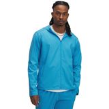 Ua Launch Hooded Jacket - Blau - Waterafstotend en Winddicht