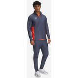 Under Armour UA M's Ch. Trainingspak - Downpour Grijs/Vuur/Wit - MD