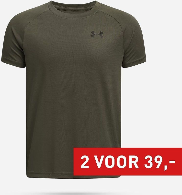 Under Armour - Tech 2.0 - T-Shirt - Jongens - Sneldrogende UA Tech™-stof