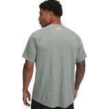 UNDER ARMOUR - UA Tech Textured SS - Training T-shirt Korte Mouw Dames - Groen