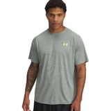 UNDER ARMOUR - UA Tech Textured SS - Training T-shirt Korte Mouw Dames - Groen