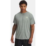 UNDER ARMOUR - UA Tech Textured SS - Training T-shirt Korte Mouw Dames - Groen