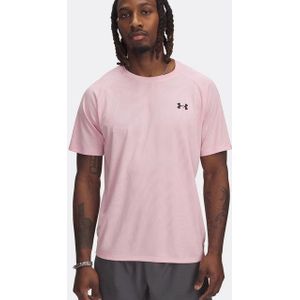 Under Armour - Vent Geotessa - T-shirt - Roze - 100% Polyester