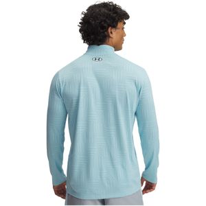 Under Armour Geotessa 1/4 Zip Top - Blauw- Heren, Blauw