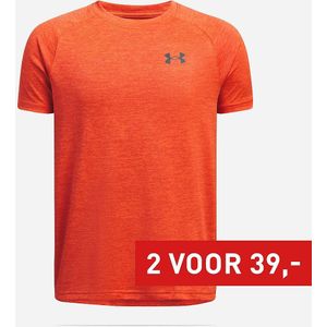 Under Armour UA Tech 2.0 SS - Fire / / Castlerock - YLG