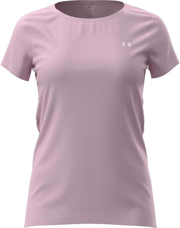 HeatGear - Korte Mouw T-shirt - Zwart - Polyester - Ademend