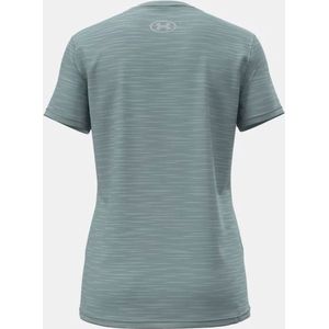 UNDER ARMOUR tech ssv twist grn T shirt training km dames Groen
