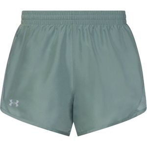 Under Armour - Fly By - Korte Broek - Groen - Vrouw