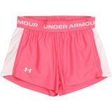 Under Armour - Sportshort - Lichtroze - Gebreide Stof - Elastische Tailleband