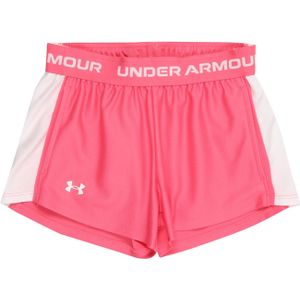 Under Armour - Sportshort - Lichtroze - Gebreide Stof - Elastische Tailleband