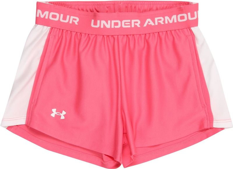 Under Armour - Sportshort - Lichtroze - Gebreide Stof - Elastische Tailleband
