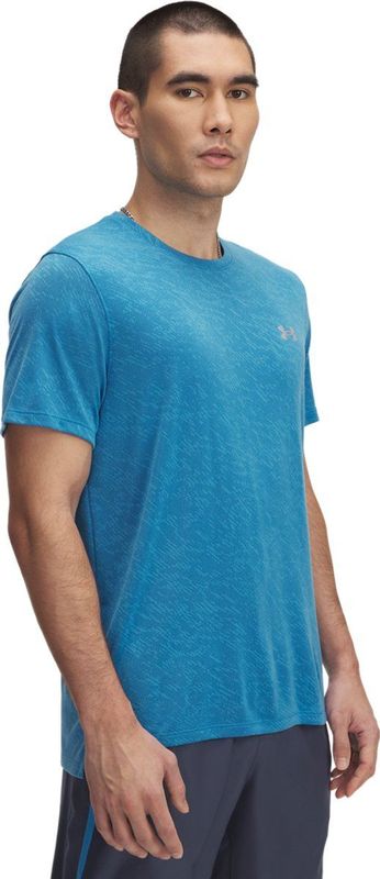 Under Armour - Launch Camo - T-shirt - Blauw