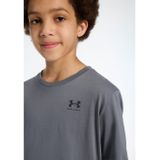 Under Armour - Sportstyle Left Chest - T-shirt - Zwart - Katoenmix