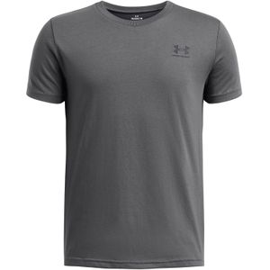 Under Armour - Sportstyle Left Chest - T-shirt - Zwart - Katoenmix