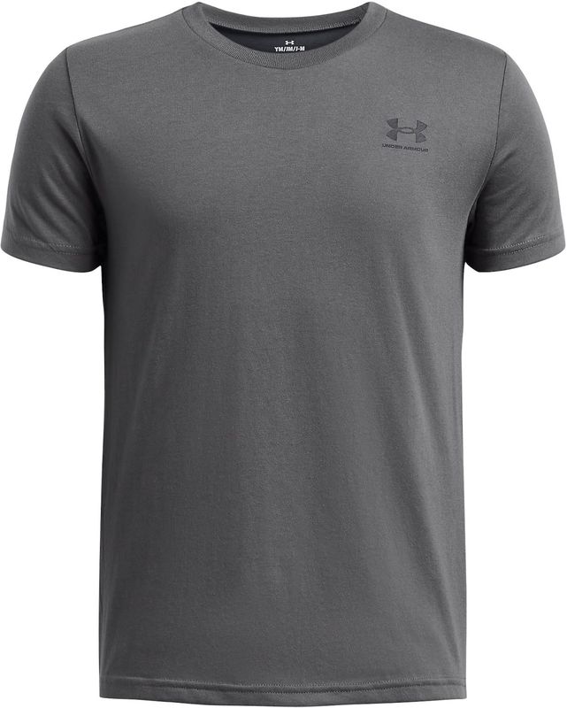 Under Armour - Sportstyle Left Chest - T-shirt - Zwart - Katoenmix