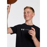 Under Armour - T-shirt - Zwart - Voor Kinderen - Korte Mouwen